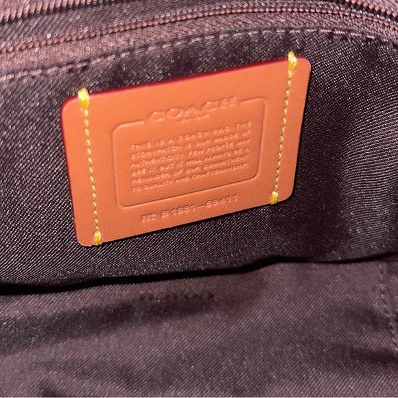 Coach Camera Bag with Coach Print/ Colorblock - Picture 11 of 11